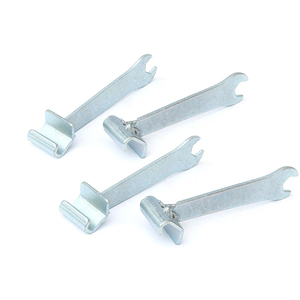 Clé à clip pour conduit d'air à plaque commune personnalisée <span class=keywords><strong>pince</strong></span> pour conduit d'air à bride galvanisée <span class=keywords><strong>pince</strong></span> pour outil de ventilation clé à code carrée - Product Image 2