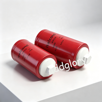Condensateur électrolytique en aluminium à bornes à vis Itel/cond ARUX333X040BC1 33000UF 40VDC, coque rouge, filtre, pour onduleur basse tension