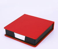 Bloc-notes avec logo personnalisé bloc-notes avec boîte en cuir PU Vente en gros d'usine