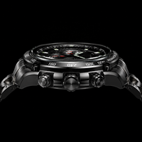 Reloj Mecánico Automático Multifuncional de Lujo, con Manecillas Luminosas de Acero Inoxidable, Resistente al Agua 30M