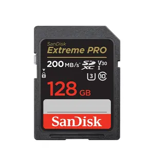 Wholesale SanDisk SD Extreme Pro 200MB/s SD Memory Card 64GB 128GB 256GB Memory SD Cards UHS-I For Camera