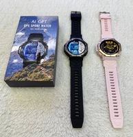 Reloj Inteligente KC91 Chat GPT con Pantalla HD de 1.39 Pulgadas, Resistente al Agua 3ATM, GPS, Monitor de Ritmo Cardíaco, Luz de Emergencia SOS, Deportivo