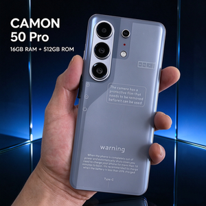 Camon 50 Pro 5G Smartphone 16GB RAM 512GB ROM 108MP Camera 120Hz Display Dual SIM Mobile <b>Phone</b> - Product Image 4