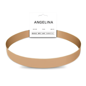 Cinturón de anillo de hierro Angelina de 3,5 cm de ancho decorado con cadena para mujer, cinturón de metal a la moda - Product Image 2