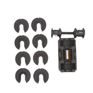 Haltères en acier réglables commerciales de 25 <span class=keywords><strong>kg</strong></span> pour l'exercice de gymnastique à domicile Matériau en fer à réglage rapide avec logo OEM pour 50 utilisateurs - Product Image 4