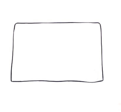 Brand New LCD Screen Rubber Frame Ring for MacBook A1370 A1465 A1369 A1466 A1278 A1286 A1534 A1706 A1707 A1708