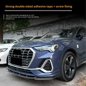 ใช้ได้กับ <span class=keywords><strong>Audi</strong></span> <span class=keywords><strong>Q3</strong></span> F3 <span class=keywords><strong>Sline</strong></span> 2019+ ชุดแต่งสปอยเลอร์หน้าแบบรวม  อะไหล่ตกแต่งภายนอก ผลิตในจีน - Product Image 5