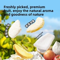 Fawn Blue Gefreeze-droogde Fruittabletten 10g 99% Voedingsvezels Tablet Snoep Fruitig Appel Peer Mango Kokosnoot