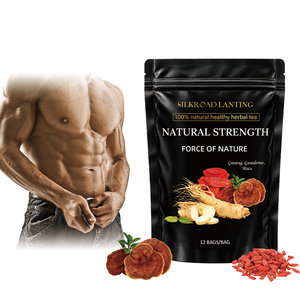 Thé aux herbes naturelles de qualité supérieure avec ginseng, reishi et maca pour la vitalité des adultes et le bien-être quotidien – Marque privée - Product Image 1