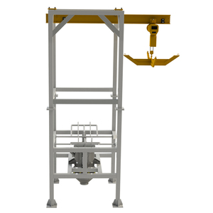 Lớn Túi <span class=keywords><strong>Unloader</strong></span> Cho Thực Phẩm Ngành Công Nghiệp Hóa Chất 304L Thép Không Gỉ Dạng Hạt Xử Lý Vật Liệu Bột Jumbo Túi Xả Trạm - Product Image 2