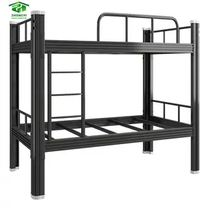 Produk populer 2024 produk baru tempat tidur asrama kamar susun metal steel hostel bed prison bed lit en fer