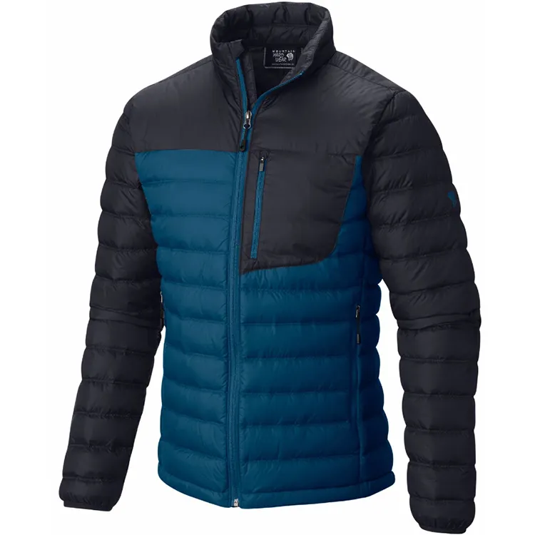 Winter Puffer Lightweight Isolé Packable Warm Coat Duck Down Jacket pour hommes