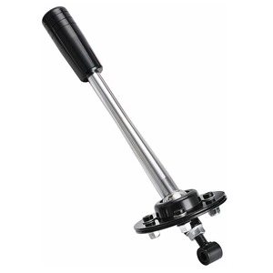 Adjustable 265mm Drift Shifter For Bmw E30 E36 E46 E39 Aluminum Alloy Gear <b>Shift</b> Lever <b>Knob</b> Red Silver Black - Product Image 5