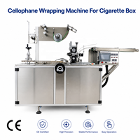 Machine automatique d'emballage/suremballage en cellophane pour parfum cigrattes de thé au chocolat et autres boîtes