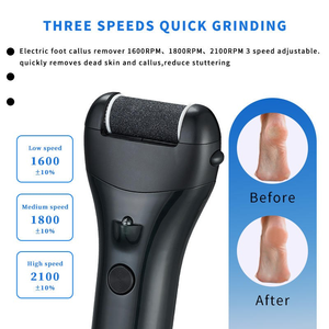 Ponceuse électrique professionnelle rechargeable et étanche pour pédicure, éliminateur de callosités et de gel - Product Image 6