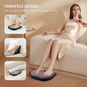 Masajeador Shiatsu para Pies y Espalda con Función de Amasamiento, Calor y Control de Tiempo, Material ABS, Funda Lavable, Eléctrico - Product Image 3