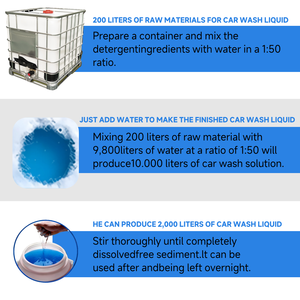 Champú para Lavado de Autos Aegis Super Concentrado con pH Neutro, Espuma Alta, Cera Líquida, Brillo, Detallado, Fragancia Personalizable, Dilución 1:50 - Product Image 2