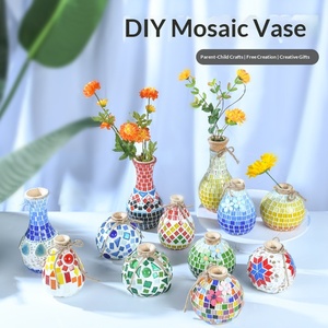 แจกันไม้โมเสคสำหรับวันแม่ ของตกแต่งทำมือ DIY - Product Image 4