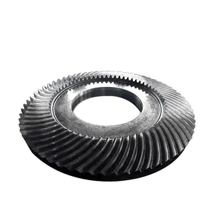 Transmission Straight Bevel Wheel Pinion Bevel Gear