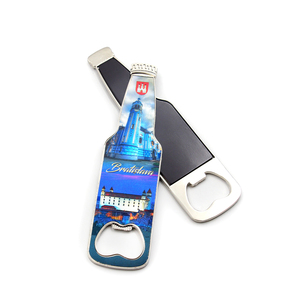Aimant de réfrigérateur personnalisé Newba, design minimaliste, impression CMYK 4 couleurs, époxy, feuille de caoutchouc, pour bouteilles de <span class=keywords><strong>vin</strong></span> et de bière, prix de gros - Product Image 4