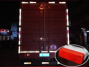 Road Night Safety Signs Adhesive Reflective Sheets Vinyl <strong>Reflector</strong> Stickers for Truck/Bike/Cars - Product Image 2