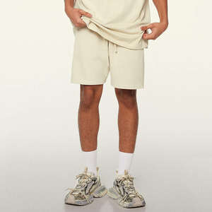 Shorts décontractés unisexe lourds personnalisés de haute qualité Gym 100% coton pour hommes - Product Image 3