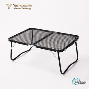 Table pliante en maille pour barbecue extérieur, camping, cuisinière à charbon de bois pour la cuisson au barbecue - Product Image 2