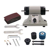 Machine à polir les ceintures en cuir manuelle 110V 220V, mini machine de ponçage de bords de cuir de bureau, machine à lustrer le cuir