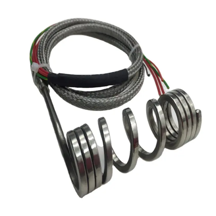 Kecil Coil Heater Wire Diameter 1.7 Mm Spring Coil Heater untuk Mengusir Sistem