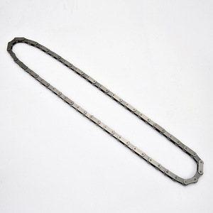 Grattoir à feuilles moulé en acier inoxydable de haute qualité Trancheuse Double Pitch Pintle Drag Engineering Drive <span class=keywords><strong>Roller</strong></span> Conveyor Sprocket <span class=keywords><strong>Chain</strong></span>