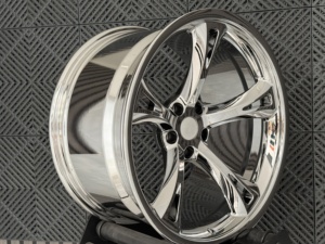 Jantes de voiture de tourisme chromées à finition usinée, concaves profondes, 18 19 <span class=keywords><strong>20</strong></span> 21 22 24 pouces, 5x120 5x127 5x130, de luxe pour CHEVY DODGE - Product Image 1