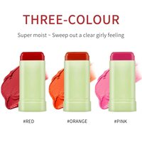 Rubor Mineral Vegano Portátil para Mujer, Alta Pigmentación, Resistente al Agua, Rubor Contorneador Giratorio, Iluminador de Larga Duración