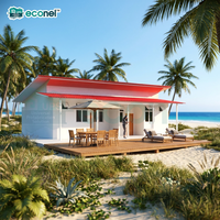 Casas Prefabricadas de Hormigón Versátiles y Energéticamente Eficientes para Cabinas Temporales de Personal, Casa Prefabricada Expandible de Alta Calidad