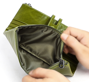 Portefeuilles de créateur tendance pour femmes, portefeuille long en <span class=keywords><strong>cuir</strong></span>, <span class=keywords><strong>porte</strong></span>-<span class=keywords><strong>monnaie</strong></span> et cartes, pochette pour femmes avec double fermeture éclair, vente en gros - Product Image 3