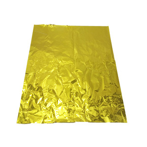 50 micras Color dorado Pescado Diseño navideño Moneda de color grueso papel de chocolate - Product Image 3