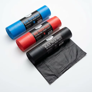 Sacchi per Rifiuti in Plastica Polietilene Piatti ad Alta Resistenza, Sacchetti Durevoli per lo Smaltimento di Rifiuti Generici - Product Image 4
