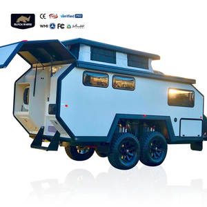 Caravana Híbrida Australiana Personalizada a <span class=keywords><strong>Precio</strong></span> de Fábrica, con Techo Elevador, Remolque Todoterreno con Techo Emergente - Product Image 1