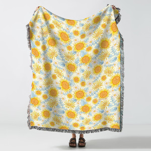 Manta Jacquard de Alta Calidad, Personalizable, Nuevo Estilo, Textil para el Hogar, para Ropa de Cama, Uso Decorativo, Precio Bajo, Cubre Sofá - Product Image 5