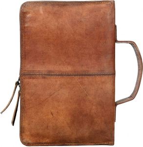 Housse de Bible en nylon vintage marron personnalisée avec poignée et poche arrière, fabriquée par une usine BSCI, pour femmes - Product Image 1