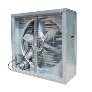 Negative Pressure Wall Mounted Square Type Ventilation Heavy Hammer Exhaust Fan Poultry Farm hot air extractor fans