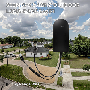 Punto de Acceso Inalámbrico Dragonglass DGB1 de 300Mbps y 2.4GHz para Exteriores, Puente WiFi de Largo Alcance, PoE, Dos Vías de Comunicación - Product Image 2