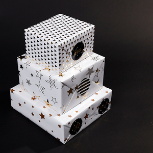 Vente en gros 80g de papier d'art pour la Saint-Valentin 43*300cm rouleau de papier d'emballage d'emballage pour cadeau de luxe personnalisé - Product Image 5