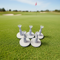 Tees de golf en caoutchouc réglables et incassables pour le practice et le simulateur – Tees de golf personnalisés
