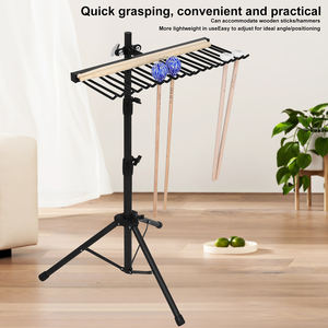 Bandeja resistente Drummer Band Show Plays Marimba Drumstick Almacenamiento Colocado Drum Sticks Stowage Soporte <span class=keywords><strong>de</strong></span> metal - Product Image 2