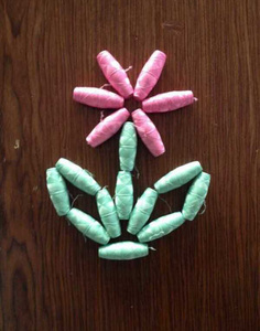 Nhà Máy Trực Tiếp Cung Cấp Giá Rẻ Giá 100% Polyester Chất Liệu Schiffli <span class=keywords><strong>Cocoon</strong></span> <span class=keywords><strong>Bobbin</strong></span> Chỉ May Cho Đưa Đón Máy - Product Image 2