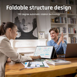 Écran Vtex bon marché 18.5 pouces <span class=keywords><strong>Full</strong></span> <span class=keywords><strong>Hd</strong></span> 1920*1080 Ips Double écran d'extension Moniteur portable pour ordinateur portable Double écran Triple - Product Image 5