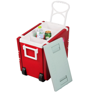 Nhà Sản Xuất PP + EPS Chất Liệu Cắm Trại Có Thể Gập Lại Thực Phẩm Di Động Ice 28L Bảng Đa Chức Năng Cooler Box - Product Image 2
