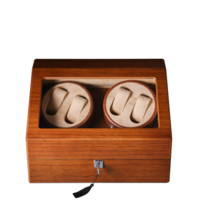 <span class=keywords><strong>Remontoir</strong></span> de <span class=keywords><strong>montre</strong></span> <span class=keywords><strong>automatique</strong></span> en bois <span class=keywords><strong>prix</strong></span> d'usine Spinner Case Safe Watch Winder Boîte de rangement avec 2 fentes <span class=keywords><strong>Remontoir</strong></span> de <span class=keywords><strong>montre</strong></span> <span class=keywords><strong>automatique</strong></span> - Product Image 3