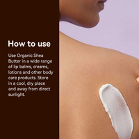 Produit de soin de la peau hydratant et nourrissant au beurre de karité, étiquette personnalisée OEM/ODM