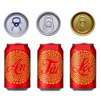 Bière Soda Jus Canettes Standard En Aluminium En Gros Bon Prix 250ml 330ml 473ml 500ml Sleek Slim Logo Personnalisé Feuille D'aluminium Ronde